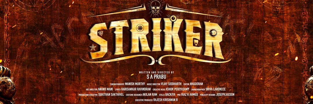PROSundarbala's tweet photo. #Striker sneak peek - https://t.co/AnYkbyhEs0

 #StrikerFromSept8th 

@Directorprabu @vidya_pradeep01 @kasthurishankar
@justinactornew @imanishmurthy #NagooranRamachandran @ivijaysiddharth
@iamrajeshkrish @christy_pooja @akilanram1
@raharisankar https://t.co/nUsxykMJ2m