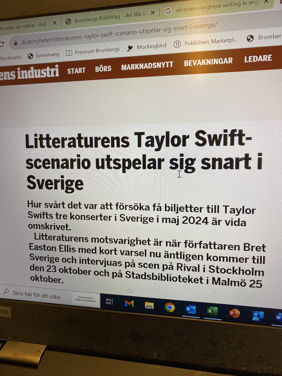 Taylor Swift vs Bret. Jan Gradvall siar en intensiv efterfrågan.