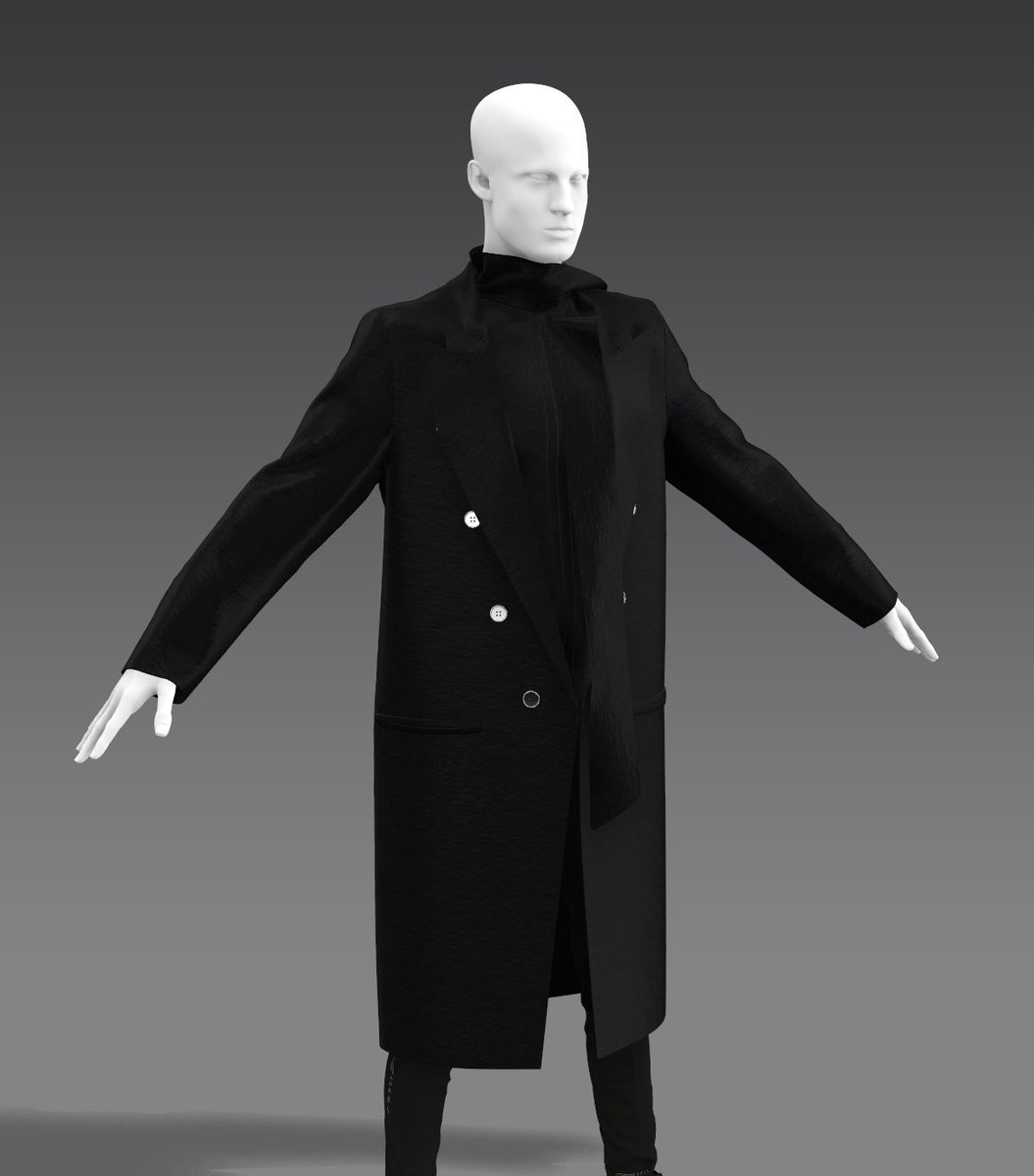 BearerOfVictory's tweet photo. Just a WIP with untextured clothes. I want to keep this account active from now on, so I figured I could share the stuff I'm doing. It's a mix of things.
#wip #TheSandman #Sandman #DreamoftheEndless #Morpheus #TomSturridge #daz3d #marvelousdesigner #3dstuff #3dmodeling https://t.co/w5AUHICndw