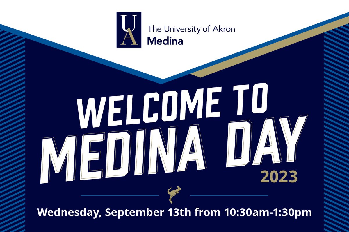 Don't miss the Welcome to Medina Day event taking place on Wednesday, September 13th from 10:30am – 1:30pm. Taking place in the main floor lobby area, we will provide students with an opportunity to mingle, have a free lunch &amp; meet various service providers from the Wayne Campus.