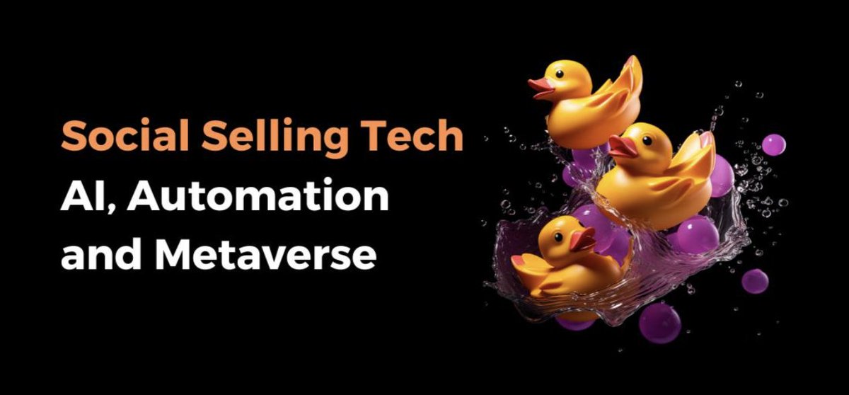 We are busily preparing for our upcoming free online conference, "Social Selling Tech: AI, Automation and Metaverse", which will be held on October 17th!

Allow us to introduce the speakers of the “AI for B2B Marketing and Sales Panel”! --> linkedin.com/feed/update/ur…