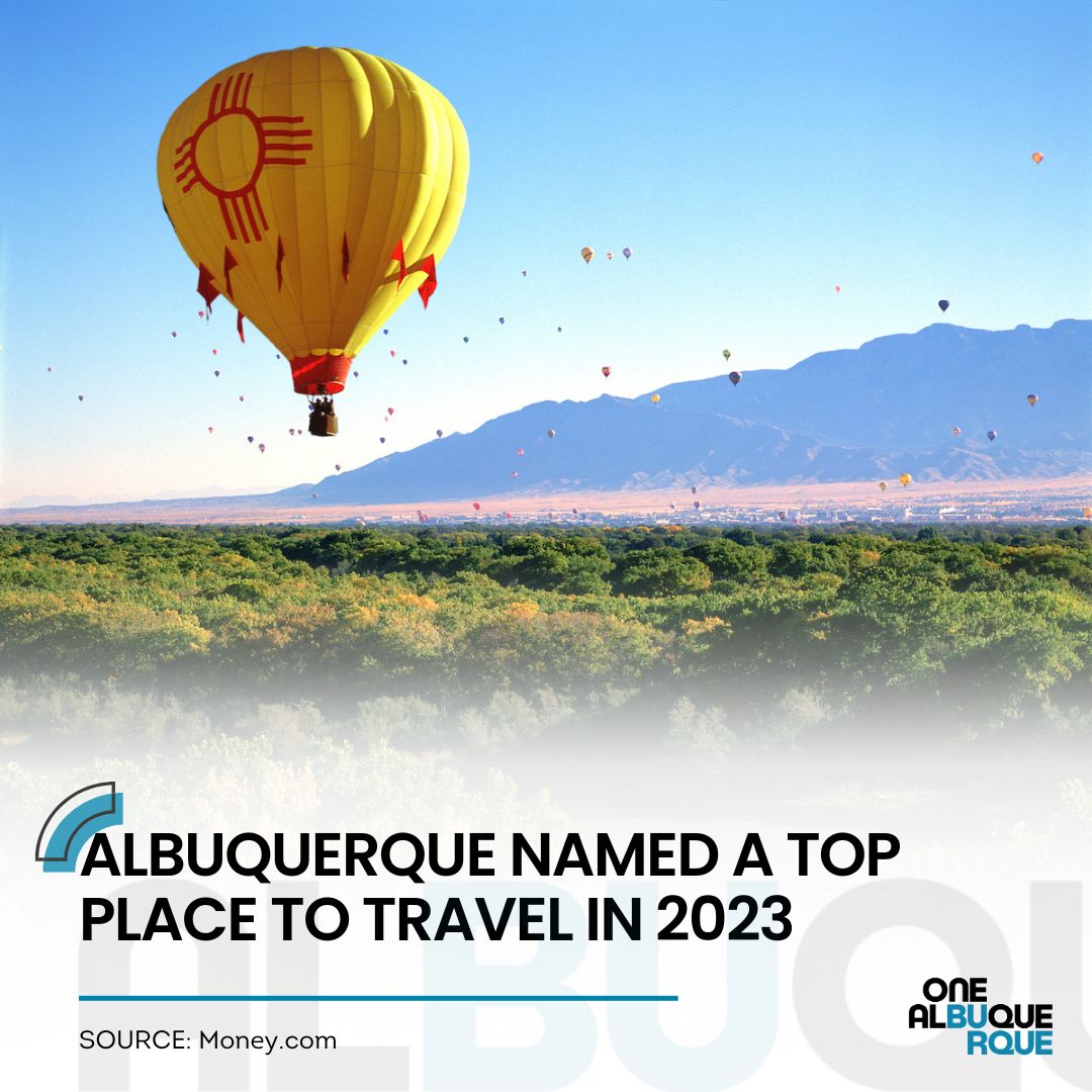 CABQEconDev's tweet photo. ๐ "When youโre watching a rosy sunset stretch over a mountain, hot air balloons floating in the distance, itโs hard not to feel a little โฆ bougie."
Read @Money's #Albuquerque writeup at https://t.co/JEhr6bJ4qo.
#OneAlbuquerque #VisitABQ #NMTrue #SupportLocalABQ https://t.co/laMZIsHyjF