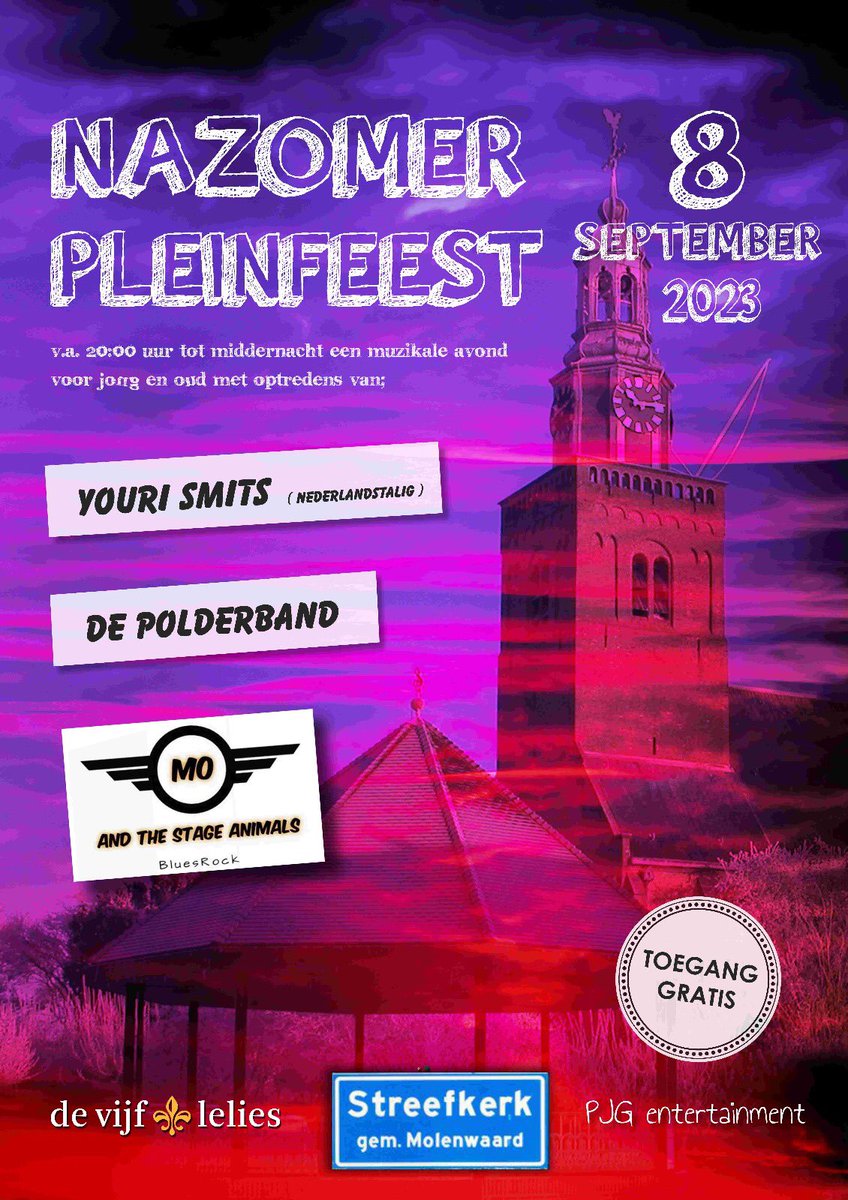 Vrijdagavond <a href="/streefkerk/">pat</a> met de #Polderband