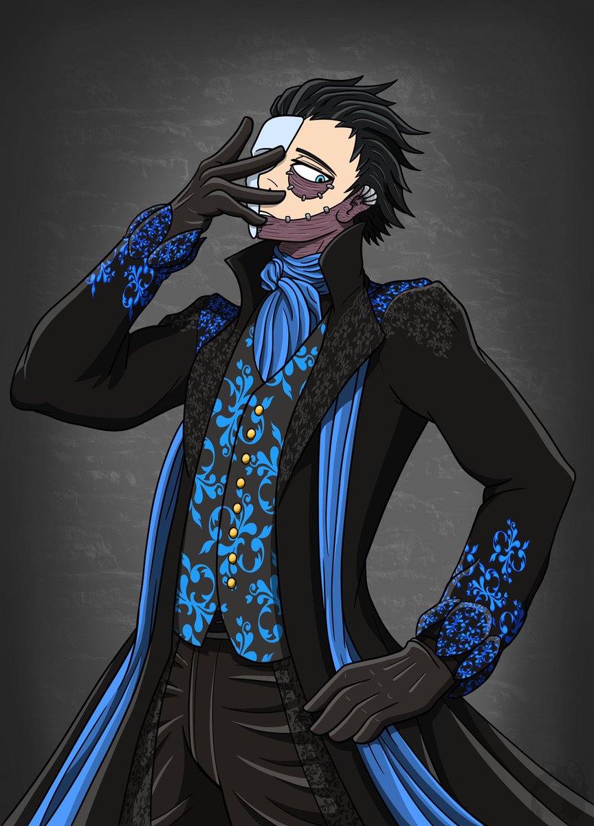 💙 Phantom of the Dabi 💙 in both normal and slicked back hair ☺️

#MHA #BNHA #MyHeroAcademia #BokuNoHeroAcademia #Dabi #TouyaTodoroki #mhadabi #bnhadabi #mhafanart #bnhafanart #fanart