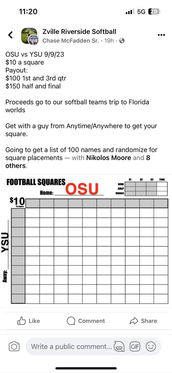 MooreMoney06's tweet photo. Anyone interested in helping my travel team expenses to Florida next weekend to try and bring home another worlds ring hit me up  10$ a square https://t.co/Yo3h9SMmSy