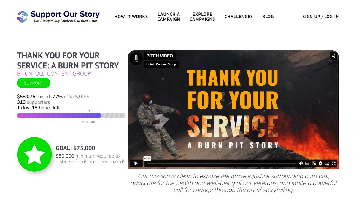 BurnPitsMovie's tweet photo. 🕒 1 Day Left: 🎉 Final Call to Honor 🎉

The countdown is nearly complete, and the time to make history is now.

Join us in this final call to honor and remember by contributing today: https://t.co/PKbCbZ5aZn.

#BurnPitsMovie

#Veterans
#BurnPits
#PACTAct
#Military

@ProducedbyJMG @Burnpit360 @TheJohnFeal9117 @jonstewart