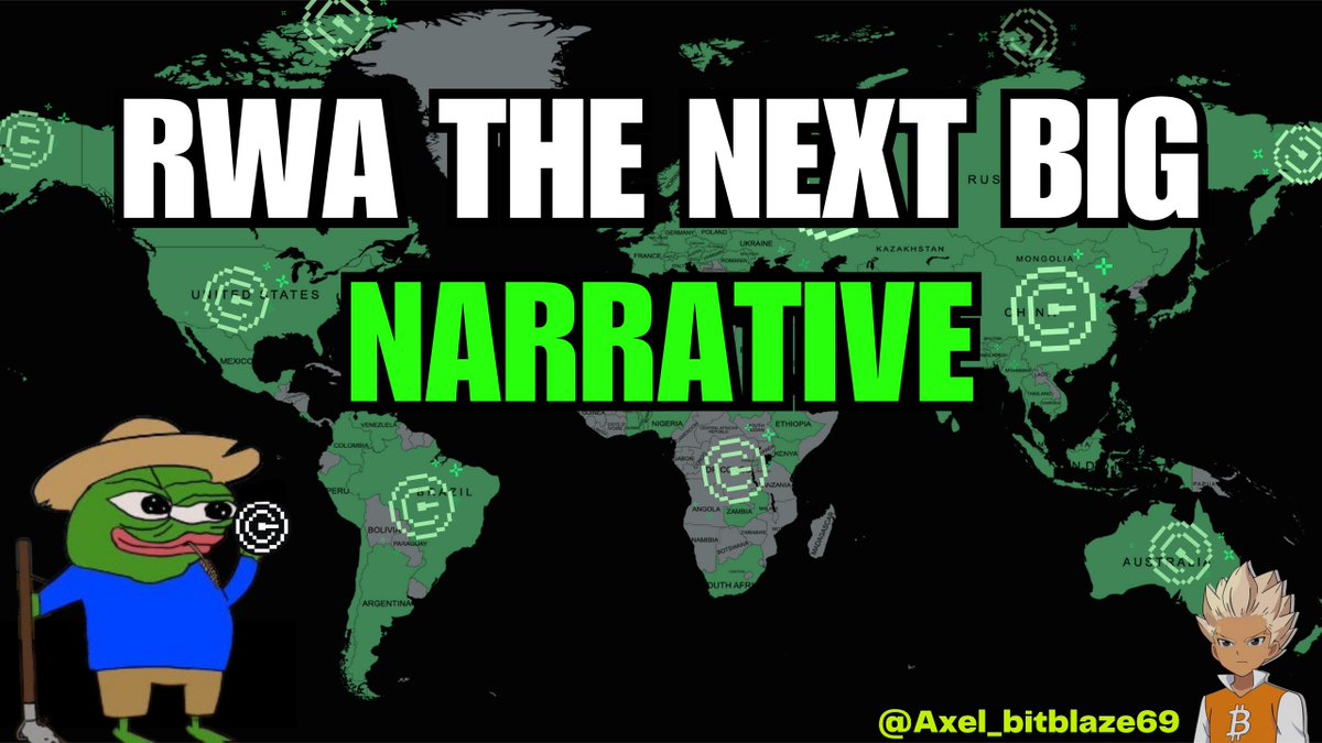 Axel_bitblaze69's tweet photo. Position yourself for the next big crypto narrative:

Don’t fade Real-World Assets (RWA), an opportunity to access the $1.6T traditional financial market, surpassing crypto market cap.

Uncovering a RWA gem in this thread:🧵👇 https://t.co/eYLtQf8YHK