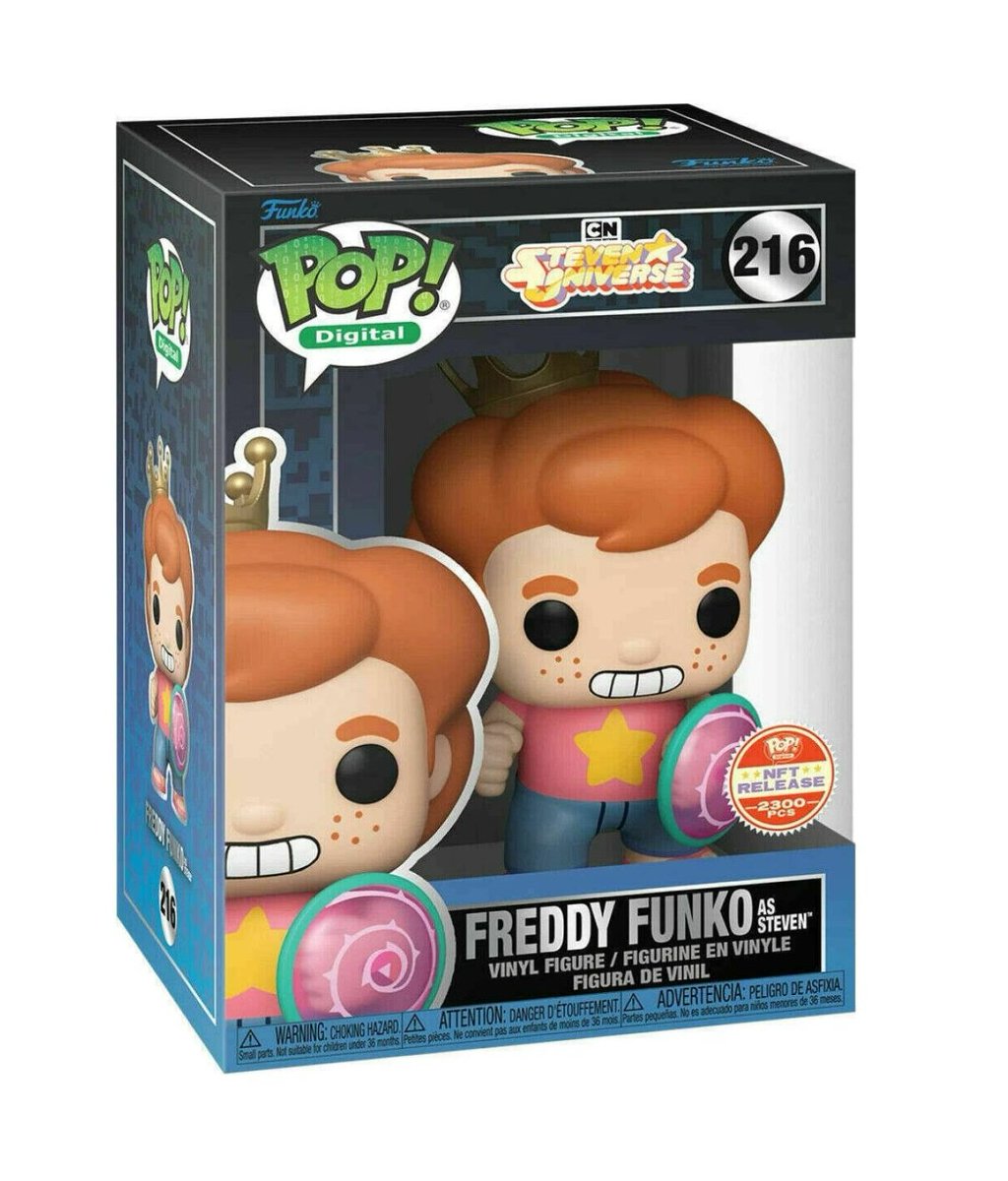 PopPriceGuide's tweet photo. Steven Universe goes Pop! Digital!!
See Garnet, Ruby, Blue Diamond and Freddy Funko as Steven - https://t.co/apQOfsrvwp
All Pop! Digital - https://t.co/jyhwkkot4h
#funko #funkopop #funkopops #stevenuniverse #popdigital #nft #funkonft https://t.co/UTftNSzGvB
