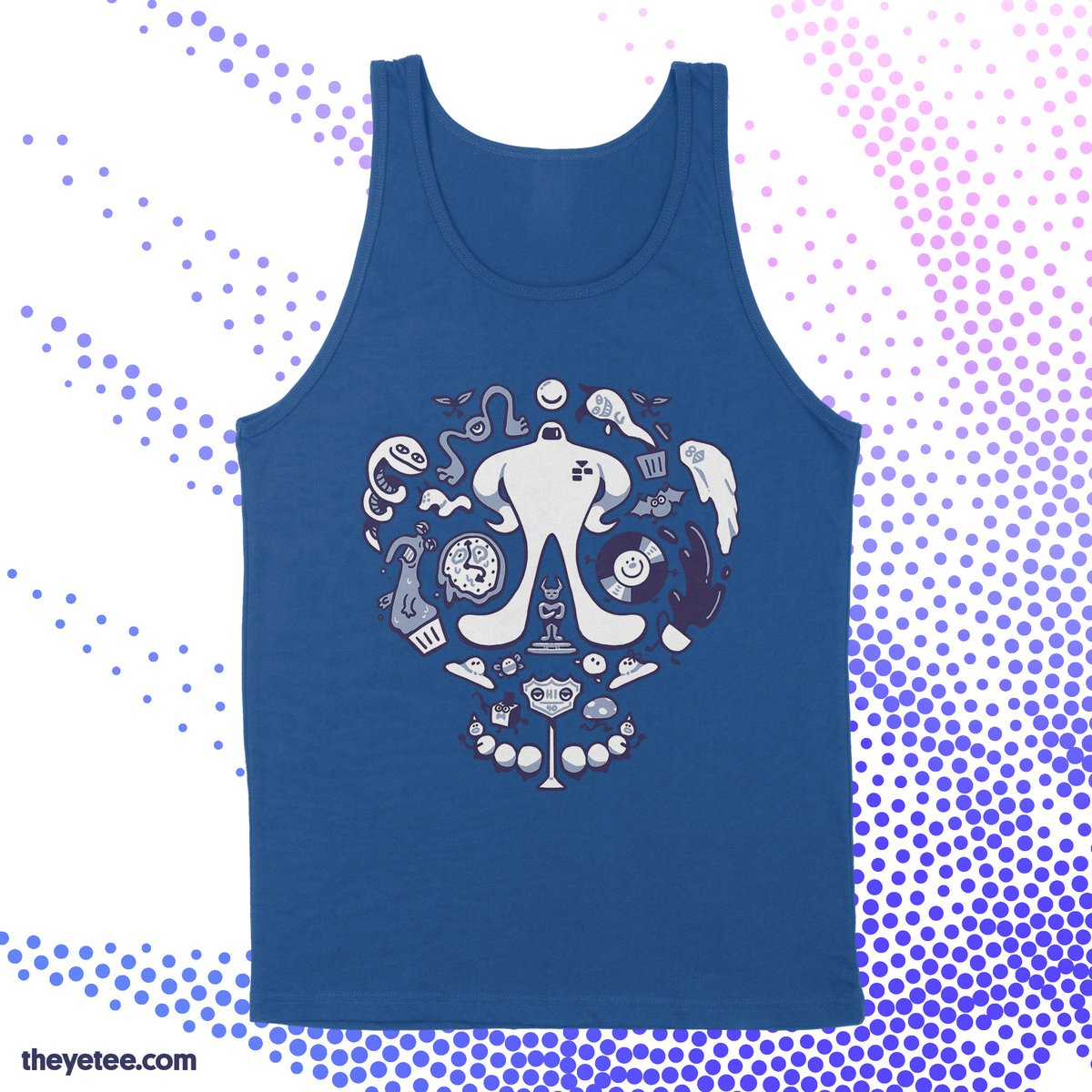 「Psych yourself up and not out! Designed 」|The Yetee 🌈のイラスト