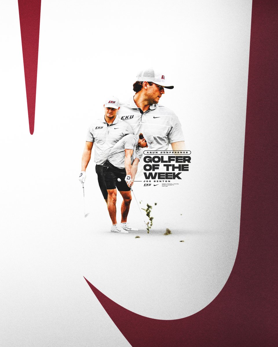 ASUN Men's Golfer of the Week, Joe Benton! 👏

🗞️ - t.ly/Q1iH8