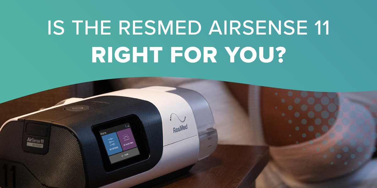 GoCPAP's tweet image. Is the AirSense 11 the right choice for you? In our latest blog post, we take a closer look at the ResMed AirSense 11, its features and benefits, and whether it might fit your needs. Read more on our website! GoCPAP.com/blog

#SleepApnea #CPAPmachine #AirSense11