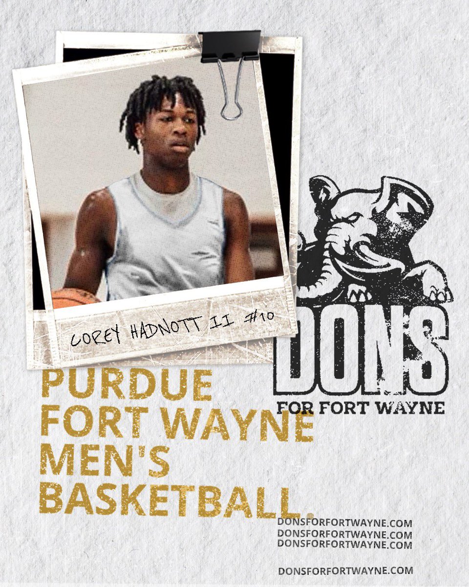 Mastodon Nation, don’t miss your opportunity to support PFW Men’s Basketball this season! @Dons4FW is Purdue Fort Wayne’s Official NIL Collective. Become a member today at DonsForFortWayne.com‼️🐘 #FeelTheRumble #ad