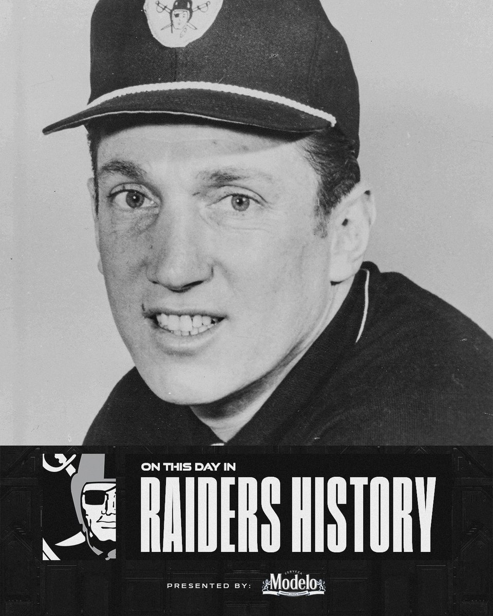 On this day 60 years ago, Al Davis earned his first regular-season win as head coach and general manager of the Raiders, 24-13, against the Oilers in Houston. This was also the debut of our Silver and Black color scheme, replacing the team’s original gold and black colors. 🏴‍☠️