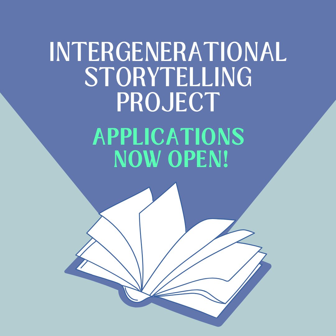 brain_wellness's tweet photo. APPLICATIONS ARE NOW OPEN FOR THE INTERGENERATIONAL STORYTELLING PROJECT!

Applications to participate are due by Sept 15/2023.

For more details on the project and where to apply, please visit here: https://t.co/t0q29um6sI https://t.co/0peJv2Mpvs