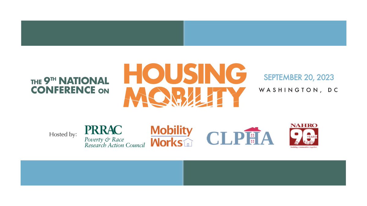 Mobility_Works's tweet image. The National Conference on #HousingMobility is &amp;lt; 2 weeks away. Don’t miss this opportunity to learn from and network with others who are dedicated to expanding choice and creating opportunity for low-income families! Register: conta.cc/44dzQOE