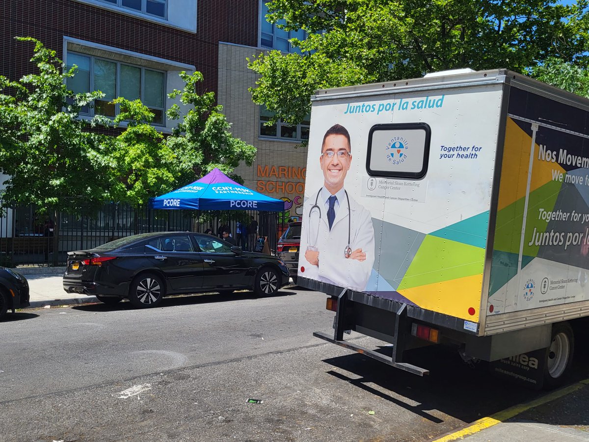 @mskihcd's Mobile Health Unit will be visiting the Bronx tomorrow, 9/8, from 10am-2pm at the Mexican Coalition for the Empowerment of Youth and Families @CoalicionMex (601 Melrose Ave, Bronx, NY 10455). Stop by to receive any of the free services listed below.