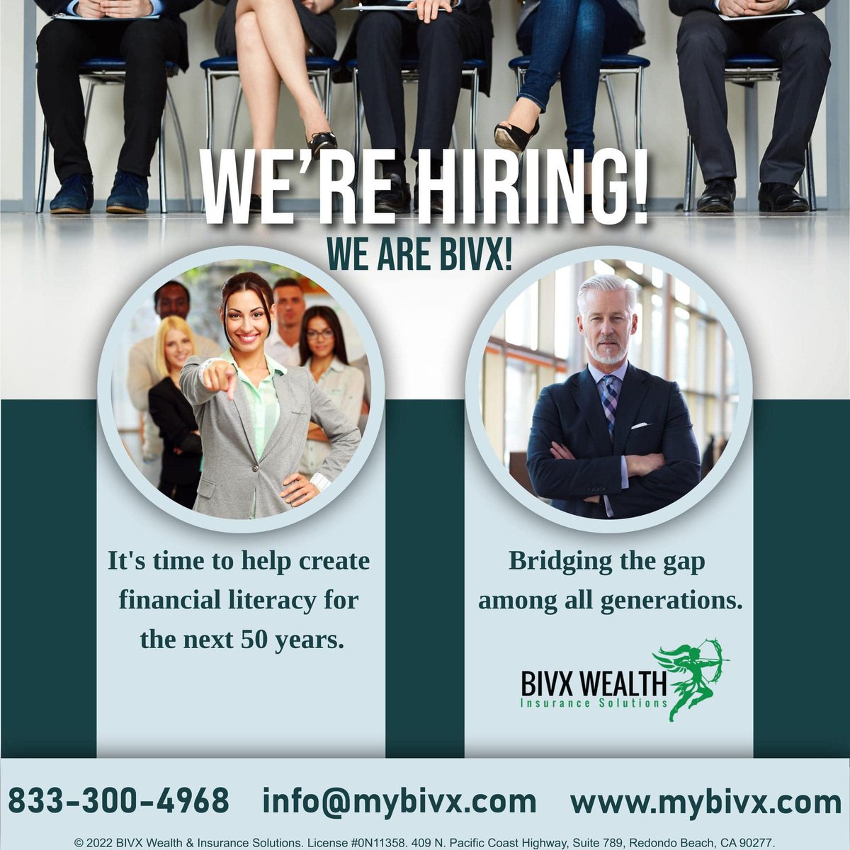mybivx's tweet photo. We are hiring! Create a successful career for you and your family. Call BIVX at 833-300-4968 or email at info@mybivx.com
#BIVX #trustedfinancialexpert #insurance #hiring #applynow #workwithus #highcommission #freementorshipandtraining #retirementstrategy #freeleads https://t.co/z9GEODPq1m