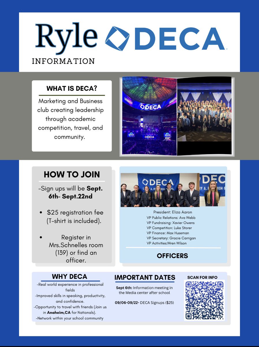 Ryle High School DECA tweet media