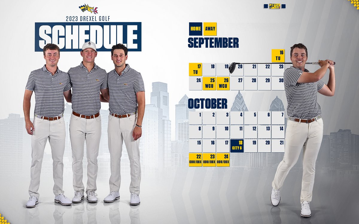 The fall schedule is right around the corner!