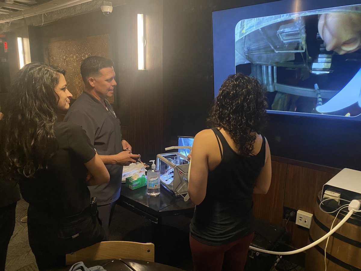 GI_JeffPeters (@gi_jeffpeters) on Twitter photo Always a fun time with our friends @uaphxgi <a href="/BannerHealth/">Banner Health</a> for our annual #GIfellows hands-on! General GI ➡️ Hemostasis➡️ERCP on tap for the evening
<a href="/NatashaNarangDO/">Natasha Narang, DO</a> @Cookgastro <a href="/CookMedical/">Cook Medical</a> Always a fun time with our friends @uaphxgi <a href="/BannerHealth/">Banner Health</a> for our annual #GIfellows hands-on! General GI ➡️ Hemostasis➡️ERCP on tap for the evening
<a href="/NatashaNarangDO/">Natasha Narang, DO</a> @Cookgastro <a href="/CookMedical/">Cook Medical</a>
