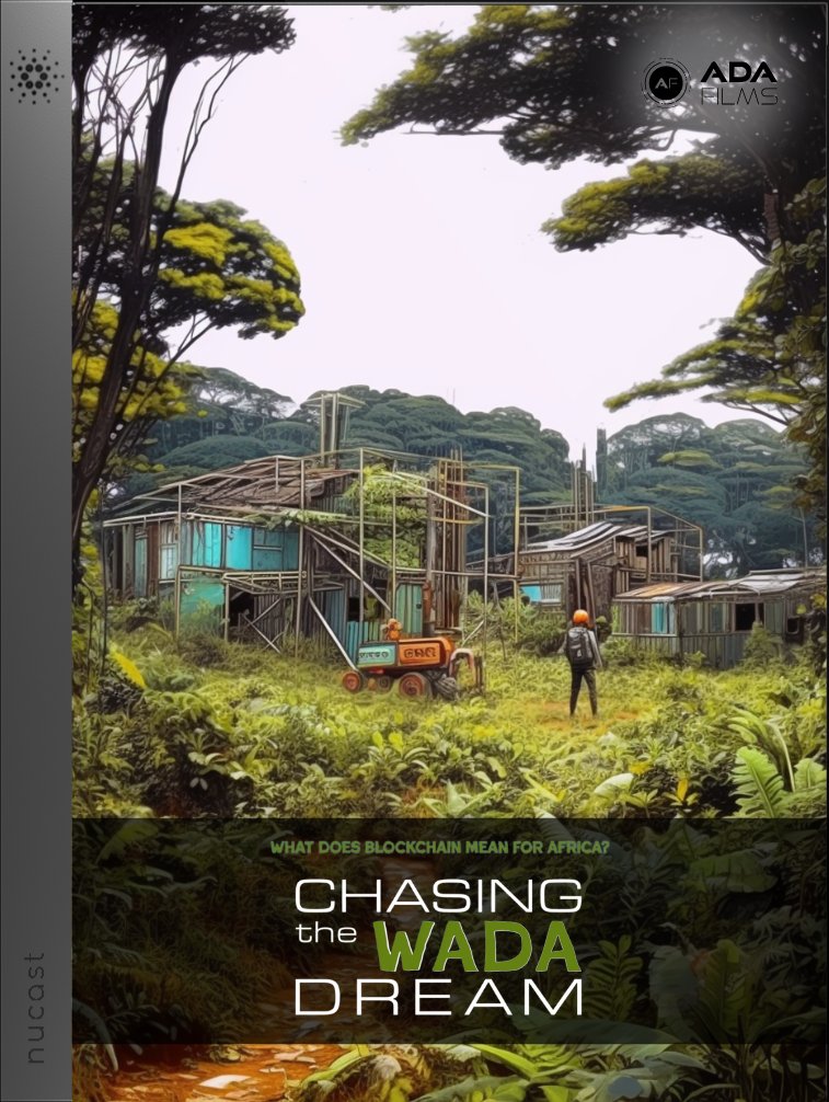 Chasing the Wada Dream is now live on Nucast! 

Mint your copy of this revolutionary, award-winning documentary🎬

Mint Link: store.nucast.io 
Supply: 777 Film NFTs 
Price: 30 ADA (25ADA for <a href="/LovelaceClubNFT/">Lovelace Club</a> &amp; <a href="/Afrixxio/">Afrixx CNFTs</a> holders) 
31 1/1s, 242 Unique Covers