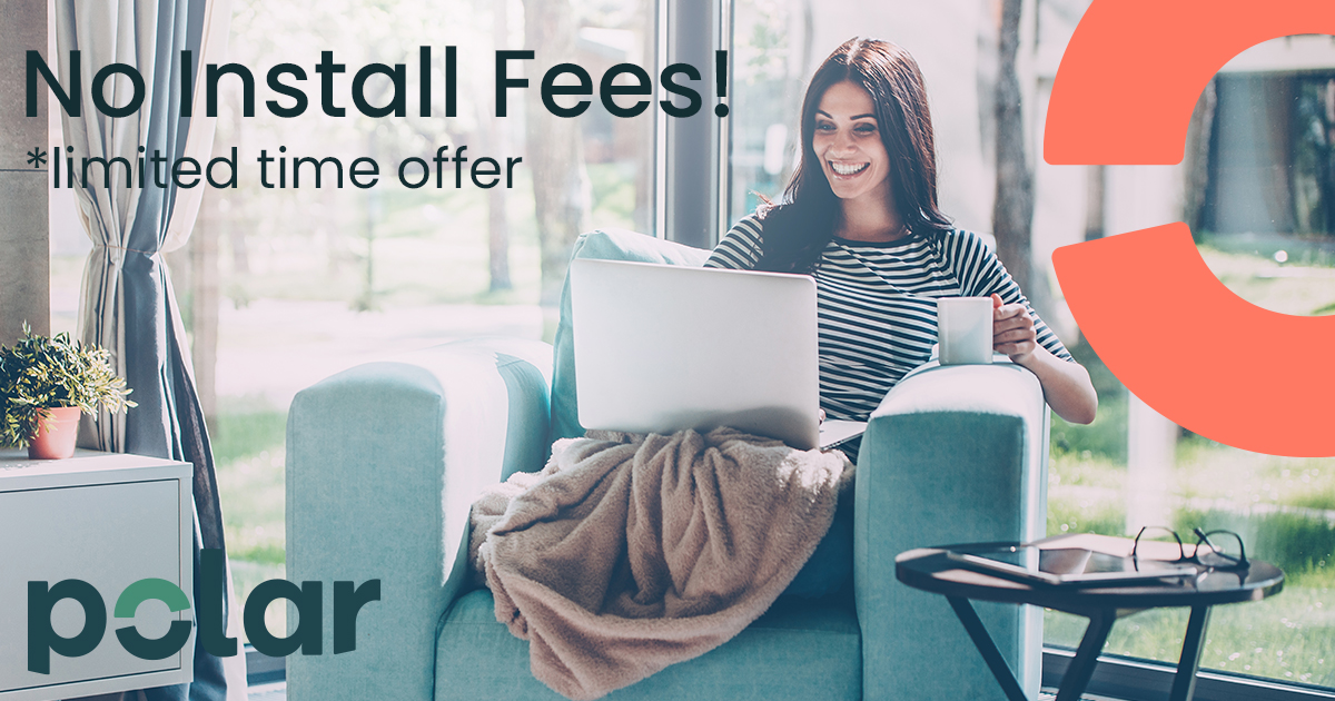 thinkpolar's tweet image. Take advantage of free installation on Internet service when you sign up before October 31!