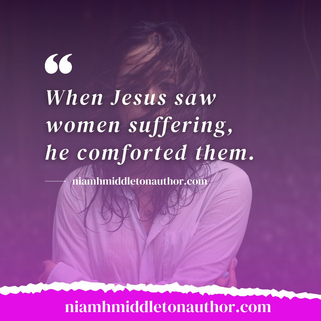 Briemma's tweet image. Jesus desires to comfort you.  Turn to him with all your troubles.

🌟Read Jesus and Women: amazon.com/Jesus-Women-Fe…

#unity #churchunity #jesusandwomen #jesusandwomen #womenandthechurch #ChristianFeminism #theologymatters #womeninministry #femininenotfeminist #Jesusloveswomen