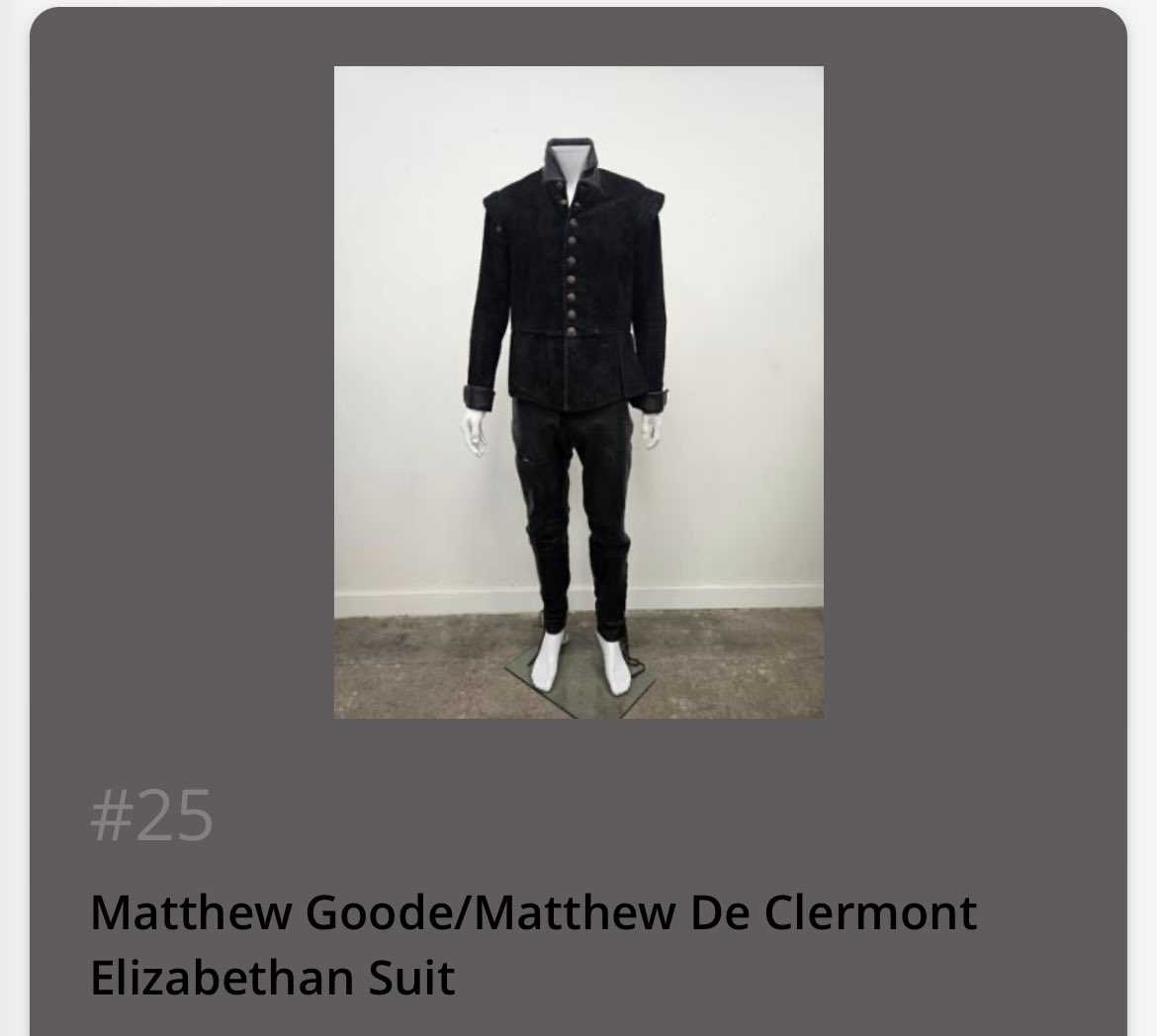 DebHarkness's tweet photo. Thanks also to the readers who bid on items in the @ADiscoveryOfWTV auction. Together we raised more than £12,000 to benefit @TrevorProject and @Place2Be! 

(And yes, i did participate and yes a little bit of Matthew is coming back to me!) https://t.co/rvfEiQlZLC