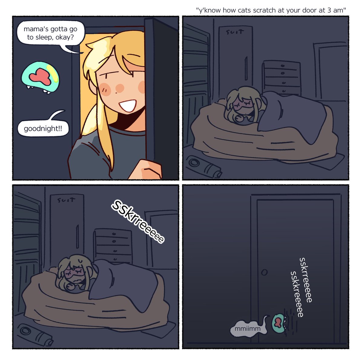 [metroid] old comic redraw
