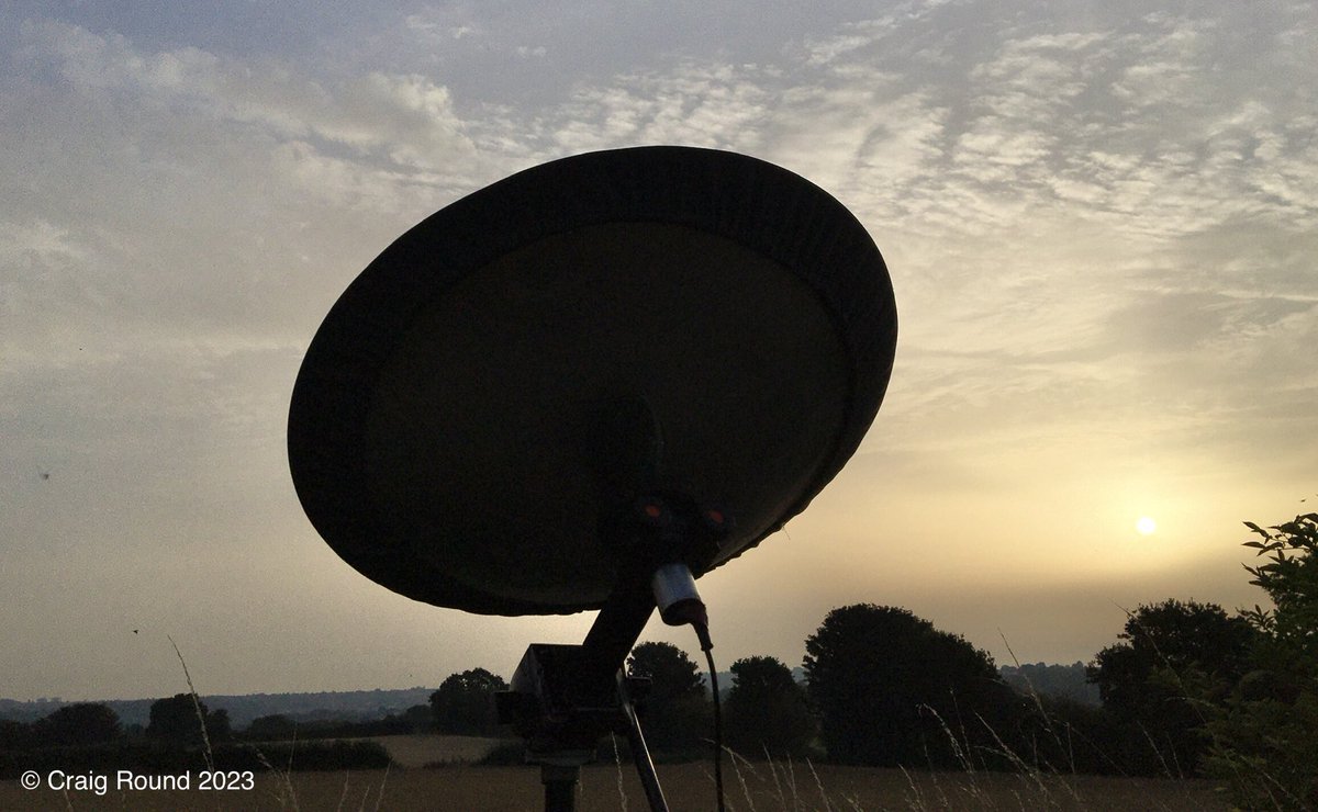 craig_round's tweet photo. Lutley Wedge W.Mids 7/9.
#vismig sunrise on the patch this morning, through an orange haze of #saharandust
@Dodotronic https://t.co/YzjsfdUU7y
