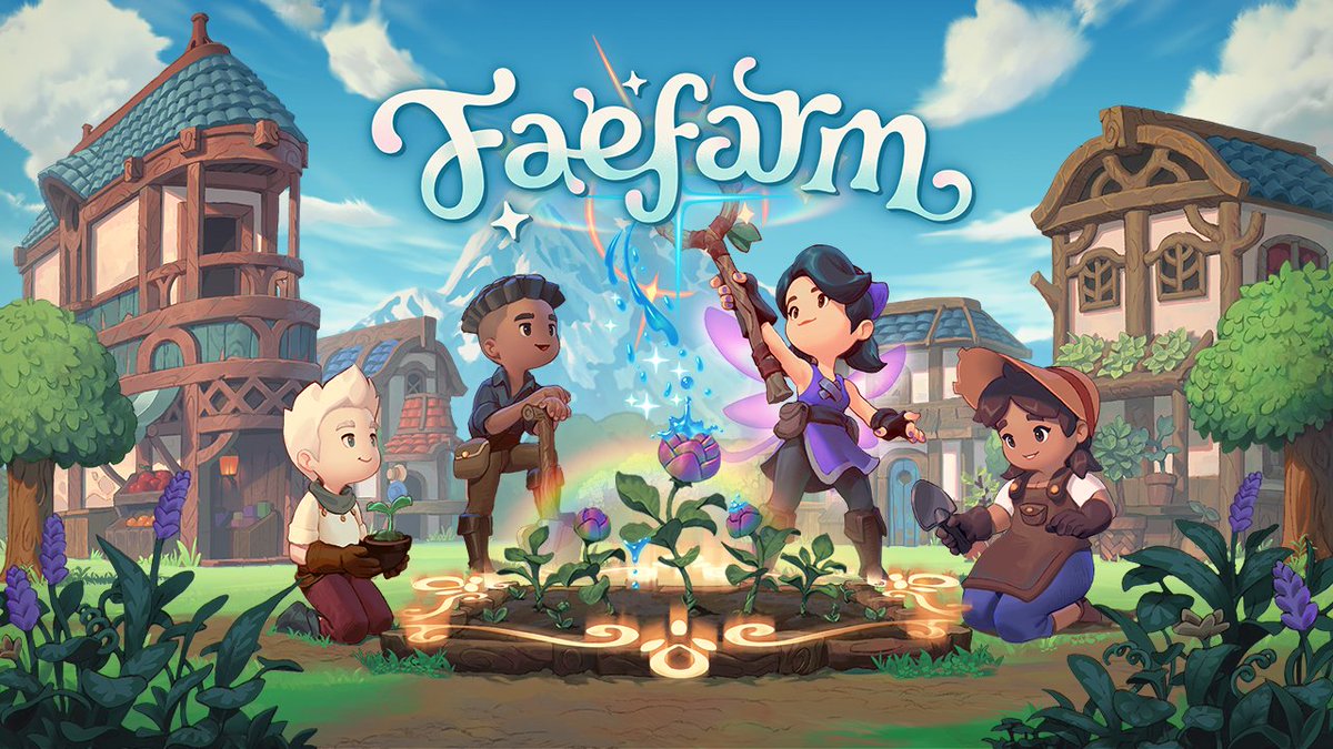 DarkainArtsGame's tweet photo. The weekly Nintendo Download is here, including 'Fae Farm,' from Phoenix Labs, available September 8th in the Nintendo #eShop.

https://t.co/14t9hdFxLP

#NintendoSwitch #FaeFarm https://t.co/TWSGpbHVE0