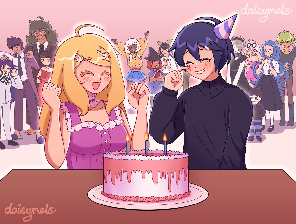 #saimatsuweek2023 day 7: birthday!!! #最原終一誕生祭2023 #最原終一生誕祭2023 #saimatsu #ndrv3 #daisymelsart