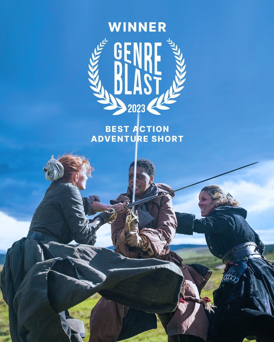 venividifilm's tweet image. Great news received this week that  H I D D E N won Best Action/Adventure Short Film @GenreBlast Film Festival! 
Awesome news! 🙌 ❤️ ⚔️ 

#genreblast #hidden #venividi #filmfestivalwinner #indiefilm  #filmfests