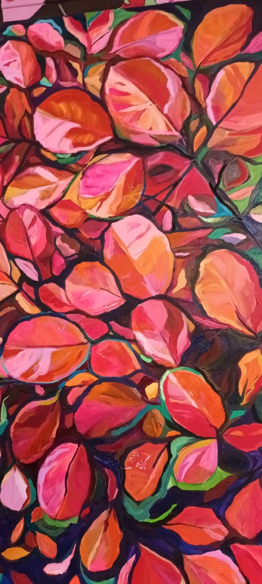 joypirkle's tweet photo. My new exhibition, "Smoke Bush" at "The Craft House Gallery" Woodbridge, starts on October 18th for a week. https://t.co/KlXodm9Ba3