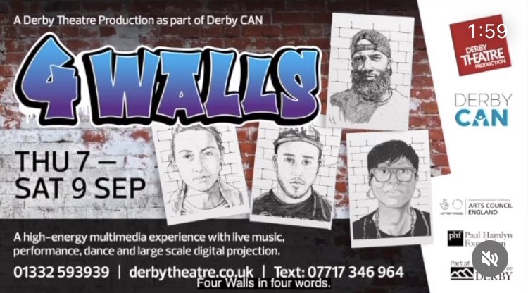 derby_can's tweet photo. We are here!!!!
Opening night #4walls
written developed created by local @RUKADIAH
Co-produced @DerbyTheatre
AND featuring professional & community cast &creatives!
Some of whom have never stepped on a stage before & are unearthed talent!
This is why #ProducingHubs are vital! https://t.co/trKP8tYjm1
