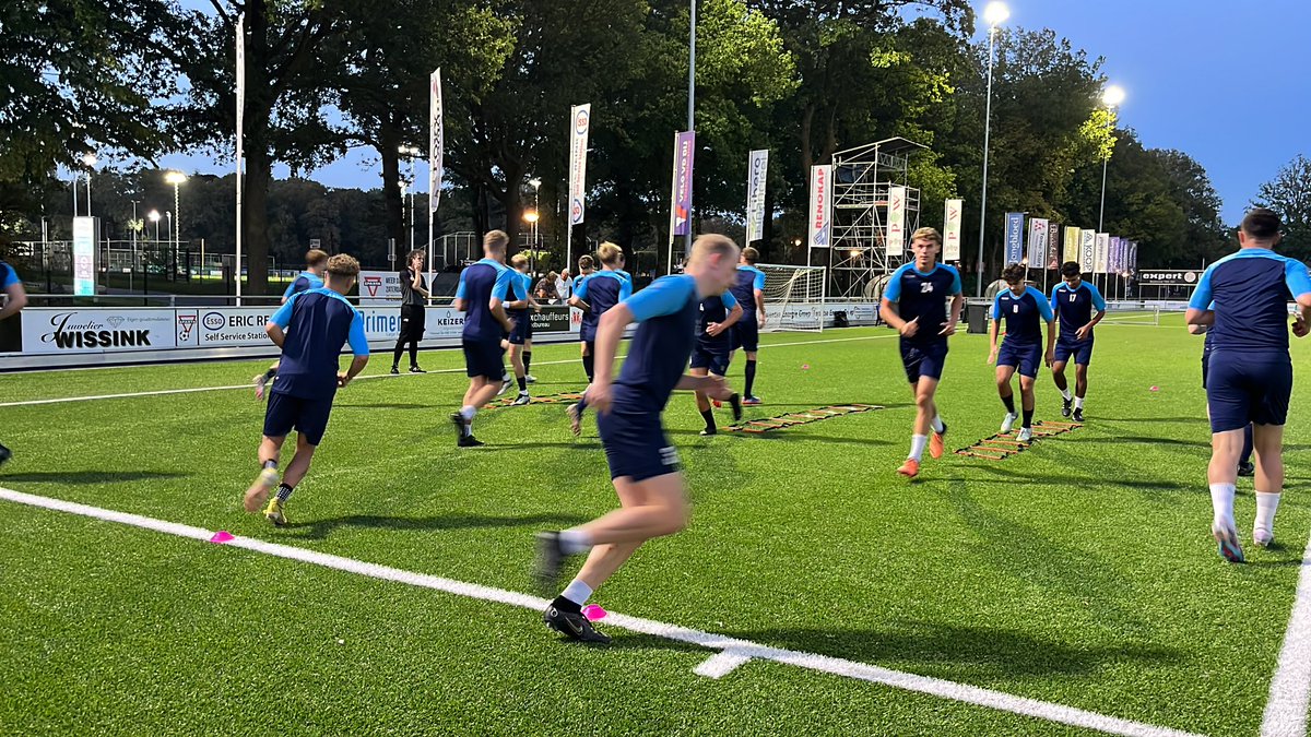 Donderdagtraining met de complete selectie. Zaterdag beker Achilles ‘12 - Sparta 14:30 uur