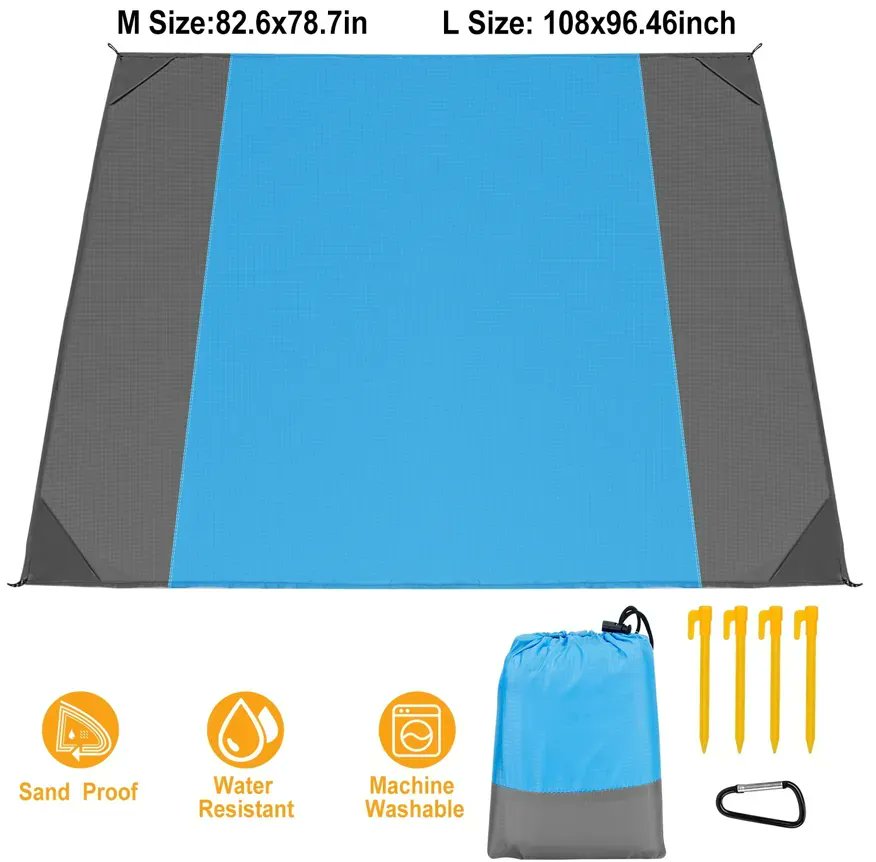 108x96.46in Sand Proof Picnic Blanket Water Resistant Foldable Camping Beach Mat 

buff.ly/3DuHOI3

#picnicblanket #picnic #beachblanket #picnicfood #picnicbasket #picnicdate #picnicrug #optoutside #peoplescreative