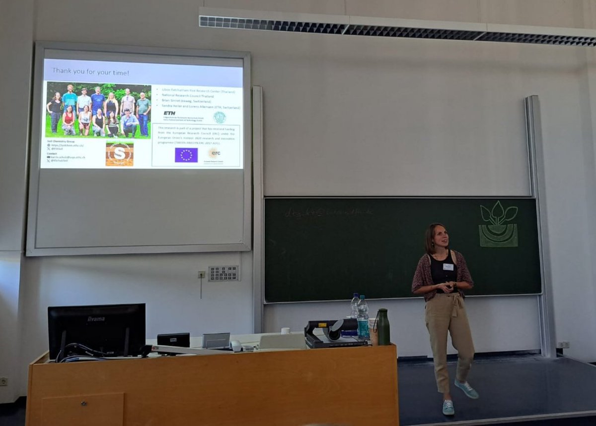 After fully diving into the world of soils at the #DBG23, it is coming to an end. Thank you @DBG_Soils for a week full of science, excursions &amp; (re-)connecting to other soil enthusiasts! I'm going home with lots of new ideas, a bit tired but with a big smile on my face :)