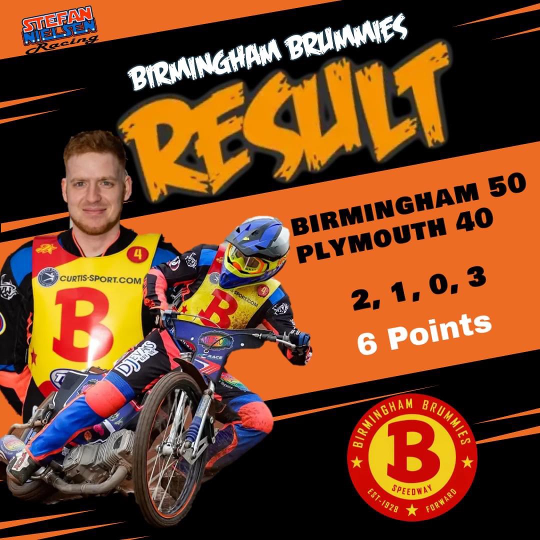 Great effort by Stefan and the Brummies last night