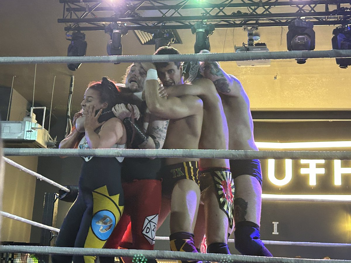 Wee_Westie29's tweet photo. Match 1 : @TommyKartel_ VS @DaisyJenkinspw VS Talon JR VS Hunter Sampson vs @NaturalDuke
#FPWATruthOrDare #FPWA @FPWAsylum https://t.co/FsZKkp7S58