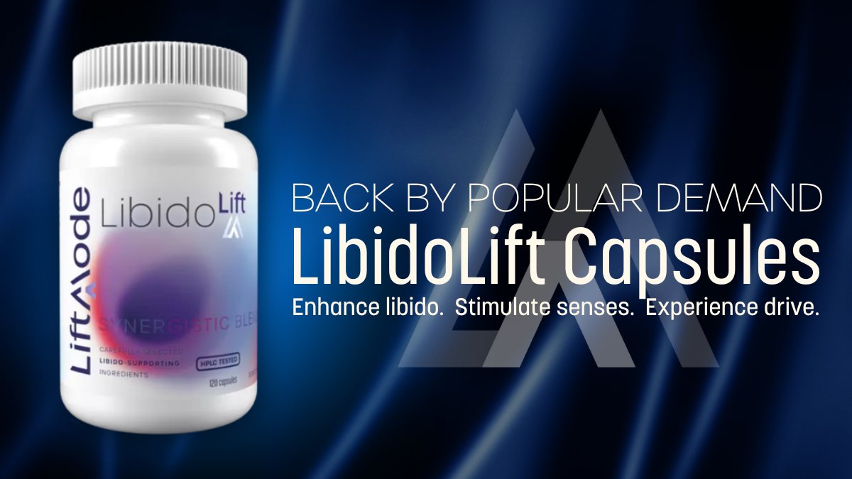LiftMode's tweet image. This is your sign. Whether it&apos;s motivation, energy, or endurance, LibidoLift capsules are here to Lift your game. Get to where you want to be, and rise to the occasion.
&amp;lt;&amp;lt; #endurance #performance #libidolift #loveliftmode