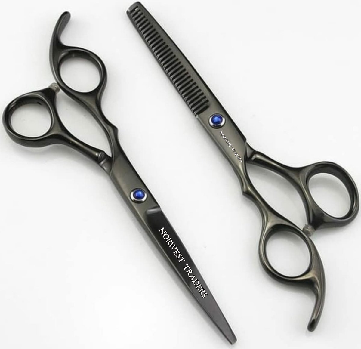NorwestTraders's tweet photo. BARBER HAIR  SCISSORS &amp; BARBER HAIR THINNING SHEARS 
Stainless steel japanese material 
Logo &amp; colours Coustomised https://t.co/uuUeOsWvNx