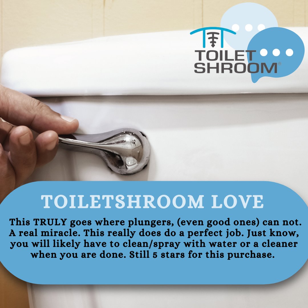 Your hunt for the best plunger ends with our ToiletShroom. Shop it today!