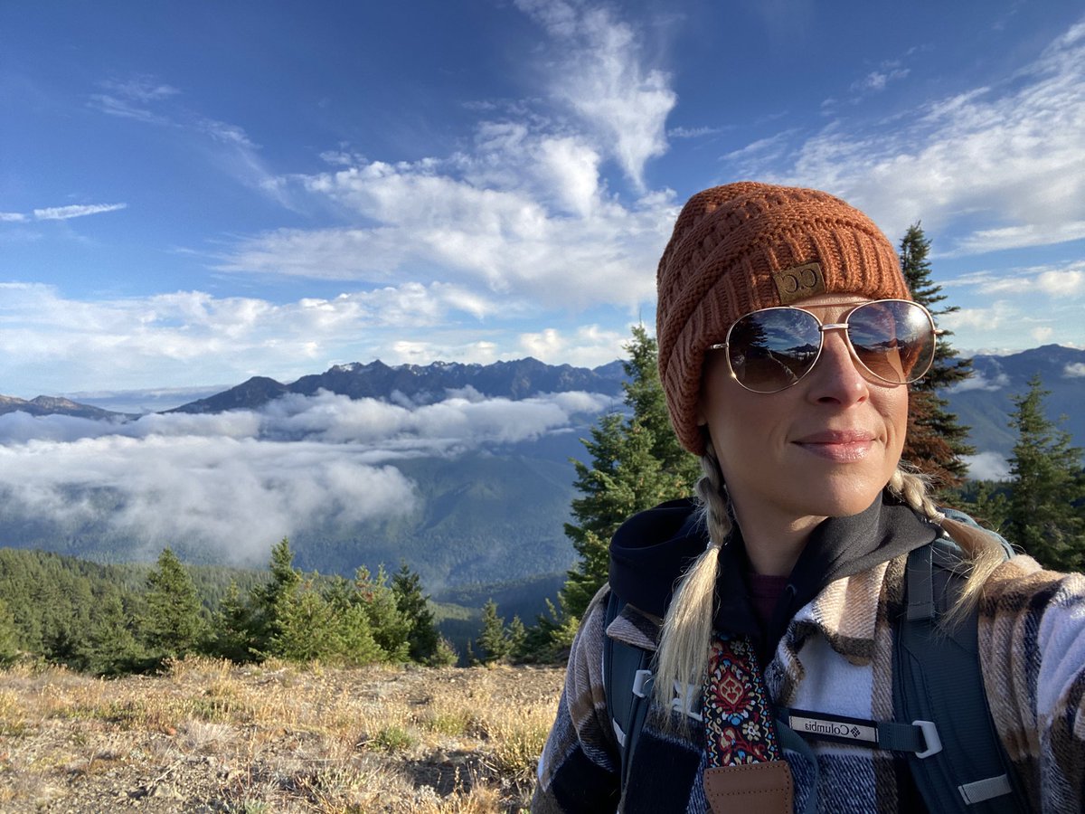 Got my head in the clouds #olympicnationalpark