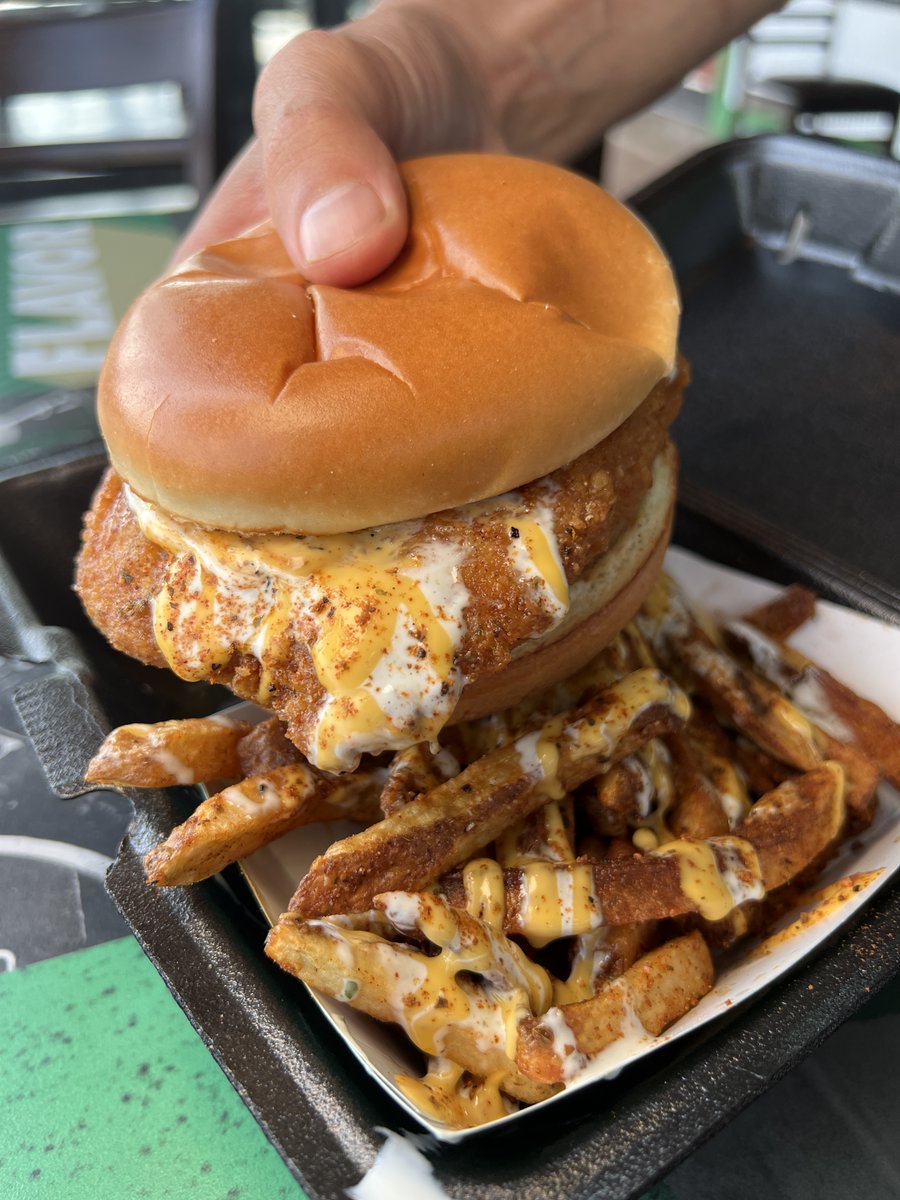 What’s your first bite, sandwich or fries?