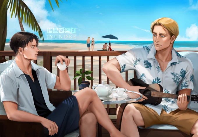 cast of Attack on Titan on off days 