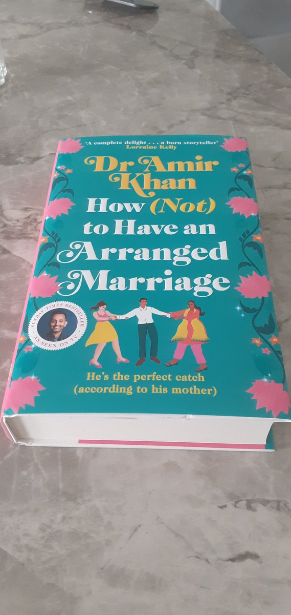 Hurrah it's arrived..#hownottohaveanarrangedmarriage..just in time for next week's annual leave  @DrAmirKhanGP..#restandrelax 📖 will feedback