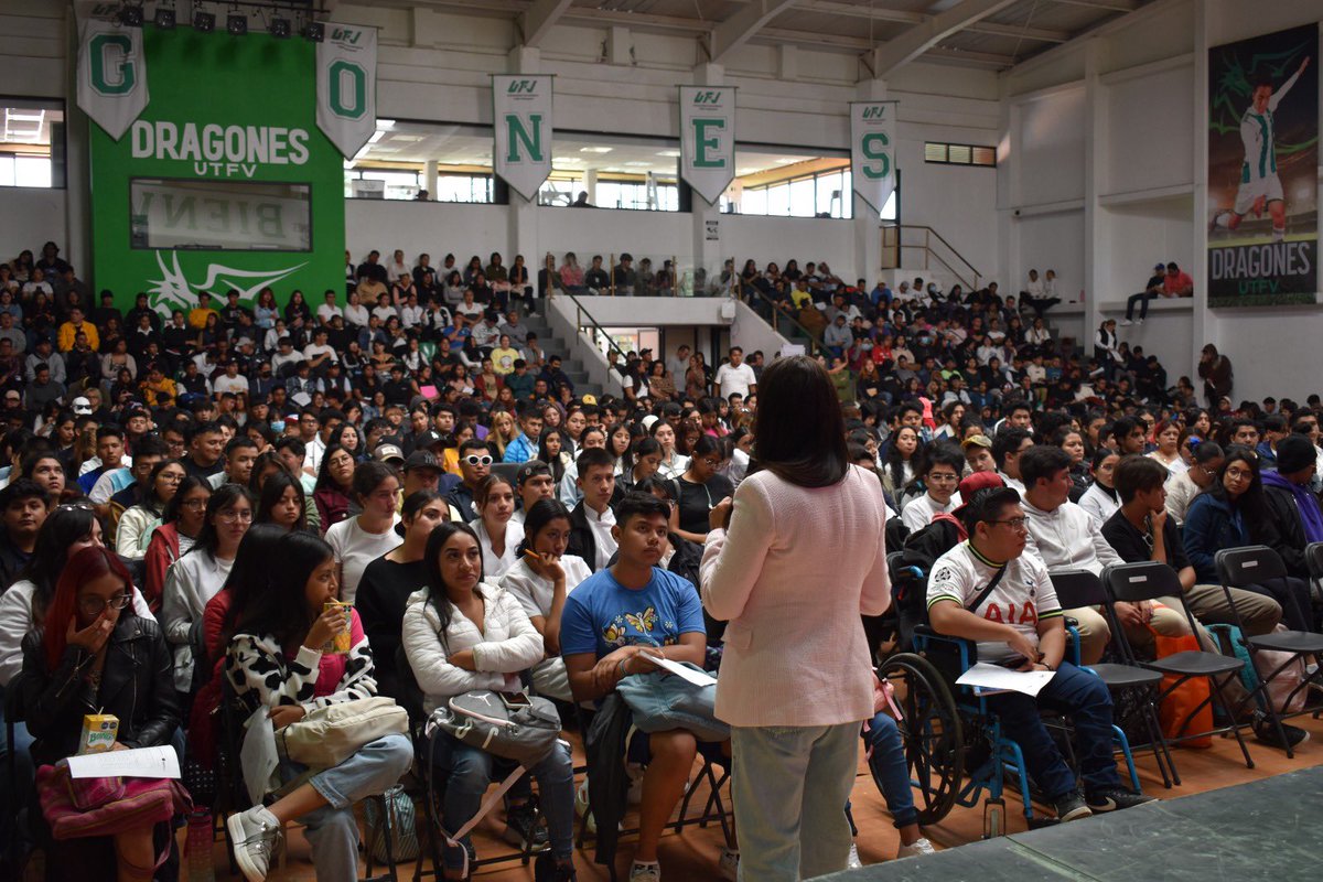 UTFVoficial's tweet photo. La prevención es salud. Agradecemos a @GobAtizapan por acercar a nuestros estudiantes a empresas como @PrudenceMexico. #CuidarteEsChidoYDivertido #SomosDragones #SomosUTFV https://t.co/IAcM1L849K