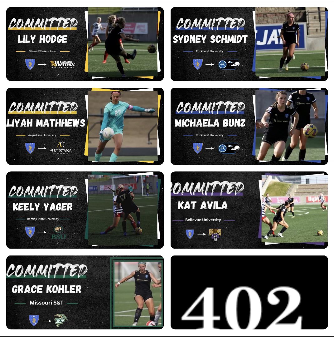 ￼The 2022 402DA 05 girls team wrapped up their last college commitment this week. 

The 05 team will go down as a Dynasty, here in Lincoln Nebraska. 
This team showed that creating the right training environment is all you need.