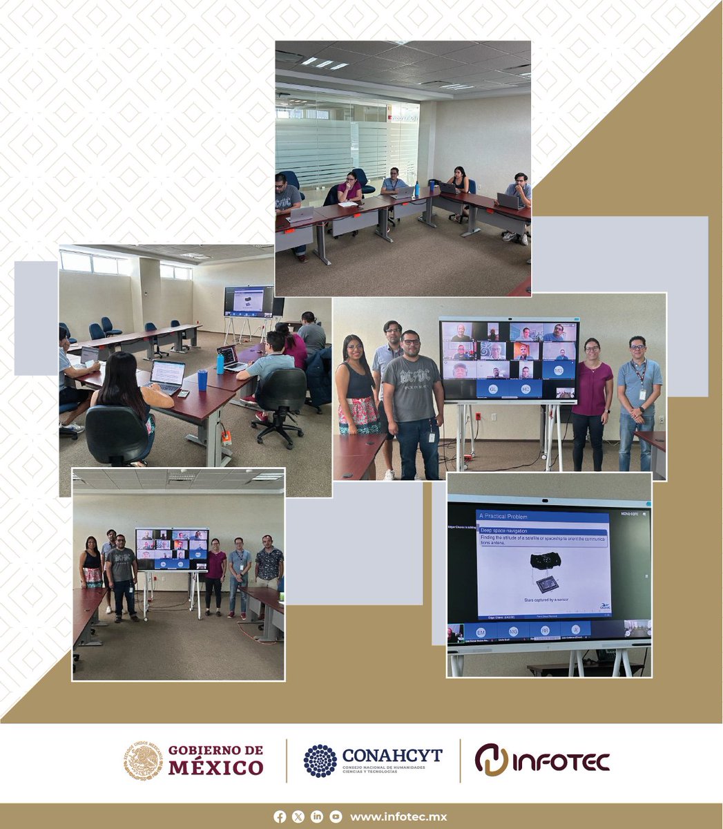 InfotecMexico's tweet photo. ¡Gracias al Dr. Edgar Chávez por su ponencia sobre el desafiante mundo de la recuperación de puntos en 2D! Su innovador algoritmo invariante a semejanzas promete revolucionar campos como la robótica y el diseño asistido por computadora. 

#SomosInfotec https://t.co/whvkQJYsQU